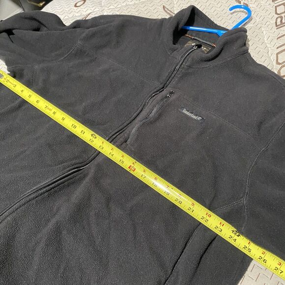 Timberland Full Zip-Up Men's Black Jacket 2XL - Outdoor Hiking Hunting Winter - Picture 6 of 8